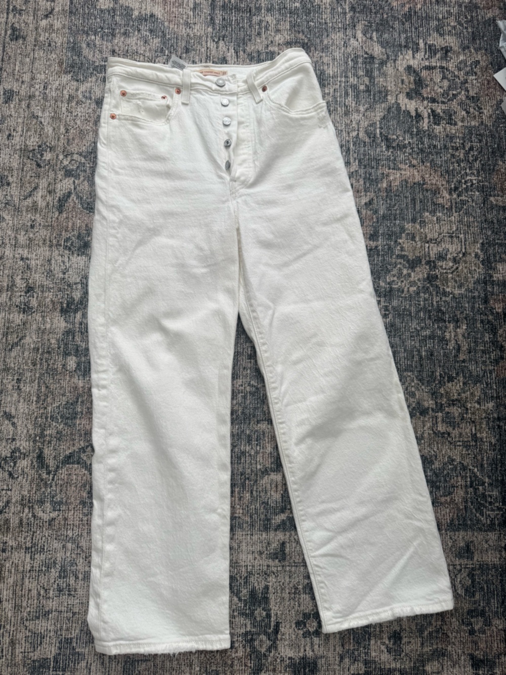 Levis Ribcage Straight Leg Ankle Jeans